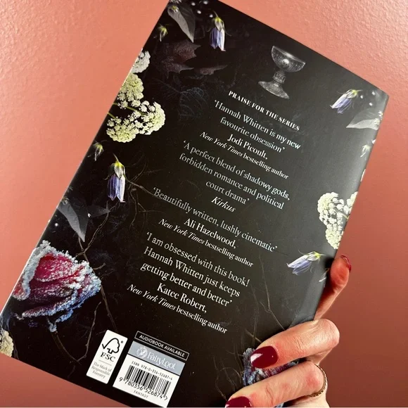 The Nightshade God Book by Hannah Whitten Fairyloot Exclusive Edition Signed